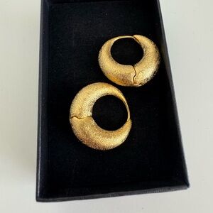 Elegant Gold Hoop Earrings